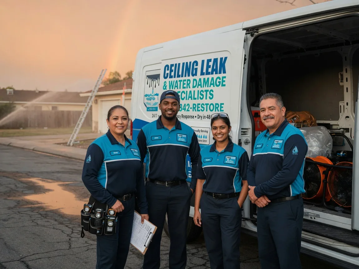 Ceiling Leak Cleanup company in Freedom, ME